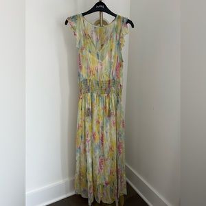 Anthropologie watercolor dress